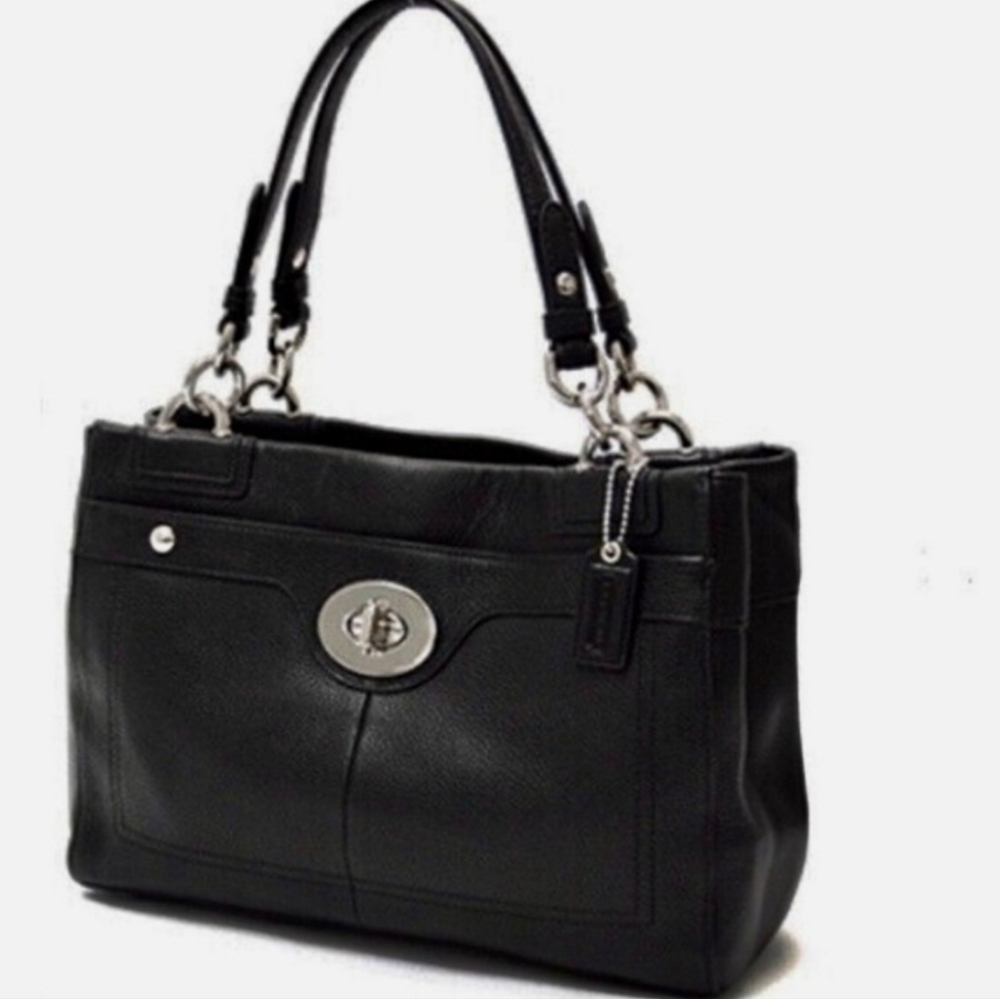 Coach Leather Satchel Penelope Handbag